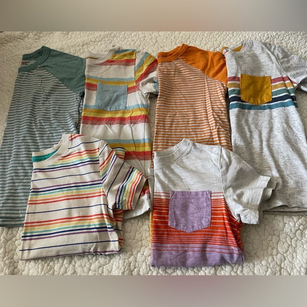 Bundle of 5 Boys Cat & Jack T-shirts
